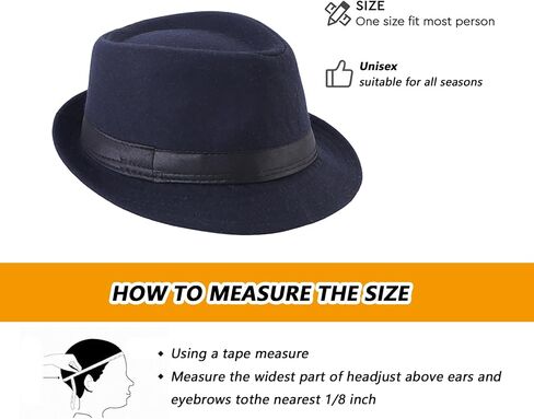 Unisex Trilby Fedora Hat 1920s Panama Hat Manhattan Gatsby Hat with Band Derby Hat Jazz Cap in Saudi Arabia