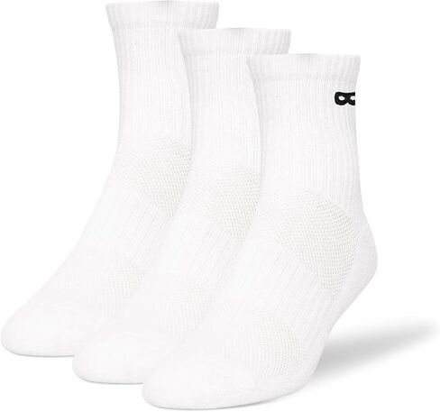 Pair of Thieves Men's Cushion Ankle Socks, Black/White in Saudi Arabia