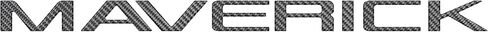 Tailgate Letter Decal Inserts - Compatible with 2022-2025 Maverick in Saudi Arabia