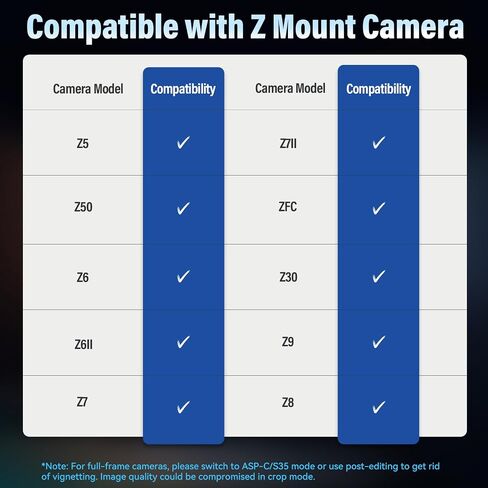 عدسة SIRUI Sniper 75 مم للتركيز التلقائي، عدسة كاميرا F1.2 Telephoto APS-C لـ Z8، Z9، Z5، Z6، Z7، Zfc (Z Mount، أبيض) in Saudi Arabia
