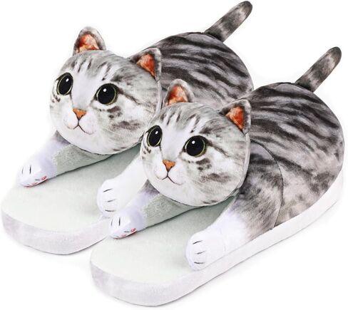 Funny Animal Sloth Slippers for Women,Bedroom Slippers, House Shoes,Cute Fluffy Slippers for Indoor and Outdoor ,Soft Cozy,Non-Slip-Sole,Christmas Gifts for Women/Men/Mom/Girls (Sloths) in Kuwait