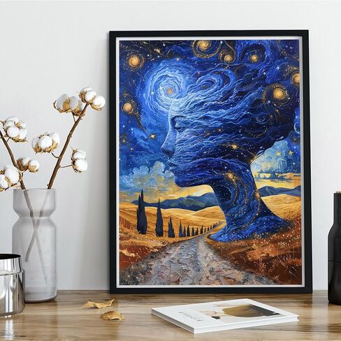 Kaliosy 5D Diamond Art Kits for Adults Skeleton Octopus by Number Kits, Diamond Painting Art DIY Full Drill Crystal Craft Cross Stitch Embroidery Decoration (12x16 inch) 30x40 cm in Saudi Arabia