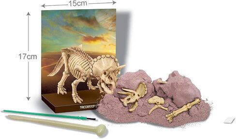 4M Kidz Labs Dig a Triceratops Skeleton in Saudi Arabia