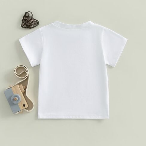 Infant Baby Boys Girls First Birthday Outfit 1st Birthday T-Shirt Wild One Safari Zoo Jungle Animals Shirt in Saudi Arabia