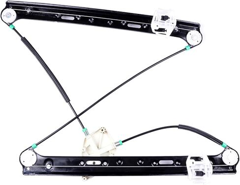 FINDAUTO 741-489 Front Passenger Side Power Window Regulator with Motor Replacement for 2000 2001 2002 2003 2004 2005 2006 for BMW X5, Right in Saudi Arabia