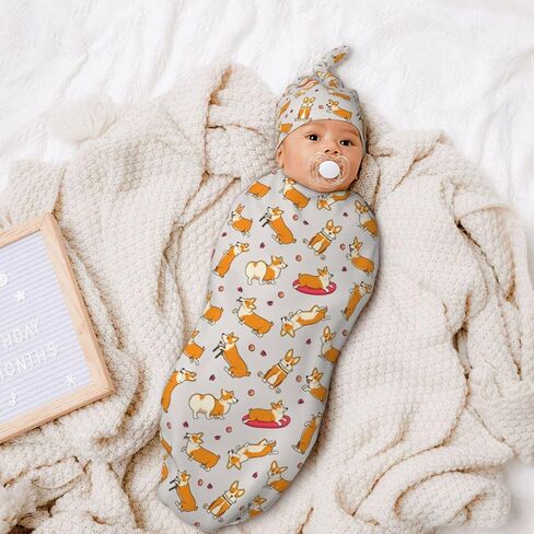 البيسبول الوليد قماط بطانية الطفل الاشياء الطفل التقميط بطانية مع قبعة مجموعة كيس نوم لينة للجنسين الفتيات الفتيان in Kuwait