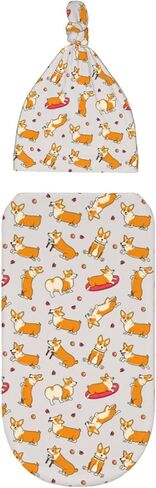 البيسبول الوليد قماط بطانية الطفل الاشياء الطفل التقميط بطانية مع قبعة مجموعة كيس نوم لينة للجنسين الفتيات الفتيان in Kuwait