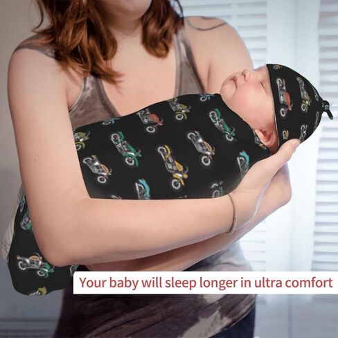 البيسبول الوليد قماط بطانية الطفل الاشياء الطفل التقميط بطانية مع قبعة مجموعة كيس نوم لينة للجنسين الفتيات الفتيان in Kuwait