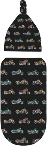 البيسبول الوليد قماط بطانية الطفل الاشياء الطفل التقميط بطانية مع قبعة مجموعة كيس نوم لينة للجنسين الفتيات الفتيان in Kuwait