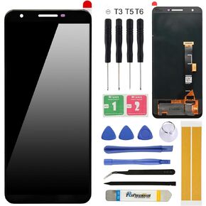 استبدال شاشة OLED LCD متوافقة مع Google Pixel 1 XL 5.5 بوصة، محول رقمي لشاشة تعمل باللمس مع مجموعة أدوات، لاصق مقاوم للماء، 1XL أسود in Kuwait