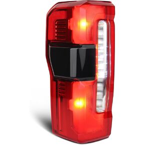 Tail Light Compatible with 2023 2024 2025 Ford F250 F350 Left Driver Side Rear Taillight Assembly w/Blind Spot, Halogen Type,Replace OEM PC3Z13405B FO2800294 in Saudi Arabia