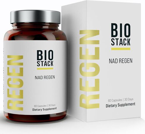 NAD Regen ، NAD+ مكملات لمكافحة الشيخوخة مع النياسيناميد ، Spermidine و Resveratrol (30 حصص) in Kuwait