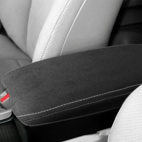O SHI CAR CENTER CONTOLE COVER for Honda Civic 8th Gen سيدان 2006 2007 2008 2008 2010 2011 ، حامي صندوق مقعد مسند مسند للماء ، ملحقات مريحة للسيارة ، خيط أحمر in Kuwait