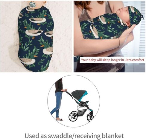 KiuLoam Camouflage Blue Jets Airplanes Newborn Swaddle Set with Matching Hat, Newborn Receiving Blanket Soft Unisex Infant Swaddle Wrap for Baby Boys and Girls in Saudi Arabia