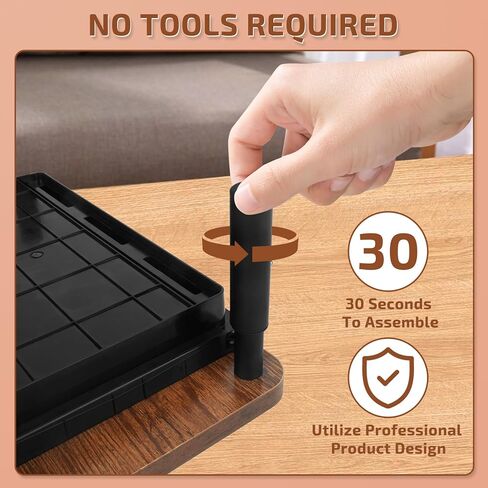 Monitor Stand with Storage Drawer, Wood Riser with Metal Bracket for Desk, Adjustable Desk Shelf for Top of Desk 3 Levels of Height & Angle, Computer Laptop Desktop Organizer White in Kuwait