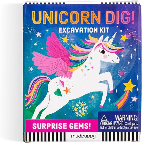 Dino Dig Excavation Kit from Mudpuppy - Dinosaur Dig Kit for Children 6+, Includes 1 Dinosaur Egg and 1 Plastic Chisel, Collect All 12 Dinosaurs!, Makes a Great Gift in Saudi Arabia