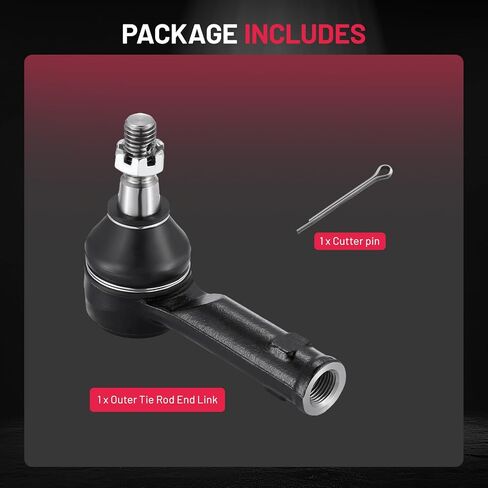 BDFHYK 2PCS AND OUTER ROD TIND ANDS ANDLAY ANDS متوافقة مع 2007-2021 Lincoln Navigator ، 2007-2021 Expedition 2009-2020 F150 استبدال لـ ES800515 ES800514 in Saudi Arabia