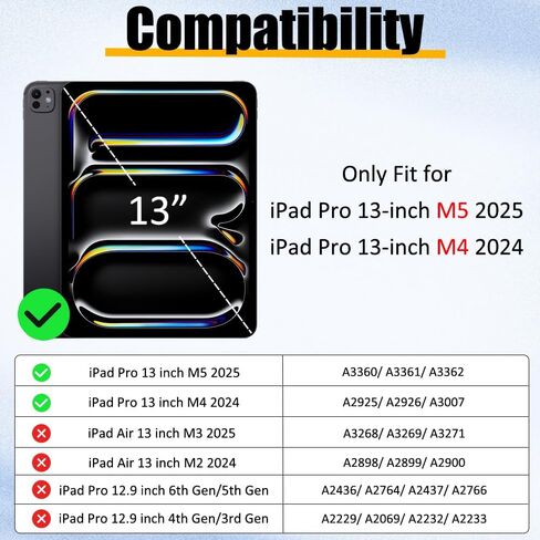 BRAECNstock Shockproof Case for iPad Pro 11 inch M5/M4, 2025/2024 in Kuwait