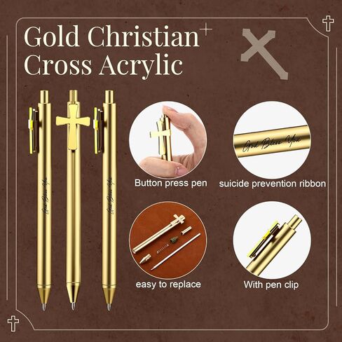 30 Pcs Gold Metallic Slim Ballpoint Pens Bulk Retractable Black Ink Medium Point (0.5mm) Smooth Writing Pens for Wedding Bridal Shower Business Office Students Teachers in Saudi Arabia