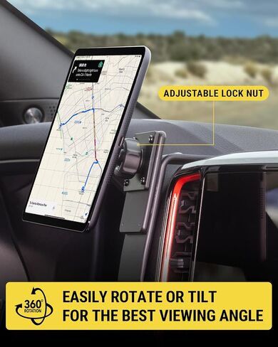 Scosche MP2WDLHD MagicMount™ Pro2 XL Heavy Duty, Strong Suction Cup Cell Phone Mount, Long Arm Windshield/Dashboard Phone Holder with Anti-Shake Stabilizer for iPhone, Android, Tablet, Car, Truck in Saudi Arabia