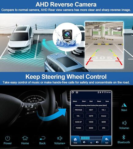 راديو سيارة 2G + 64G لسيارة شيفروليه تشيفي كروز 2010-2015 مع CarPlay اللاسلكي Android Auto 9 بوصة تعمل باللمس وحدة رئيسية Android 13 ستيريو السيارة مع كاميرا احتياطية AHD نظام تحديد المواقع العالمي (GPS) بلوتوث FM واي فاي in Saudi Arabia