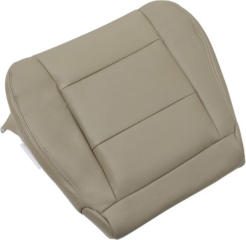 NLQR Front Driver Side Bottom Replacement Microfiber Leather Seat Cover Stone Gray Compatible with Toyota Land Cruiser 1998 1999 2000 2001 2002 2003 2004 2005 2006 2007 in Kuwait