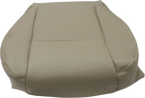 NLQR Front Driver Side Bottom Replacement Microfiber Leather Seat Cover Stone Gray Compatible with Toyota Land Cruiser 1998 1999 2000 2001 2002 2003 2004 2005 2006 2007 in Kuwait