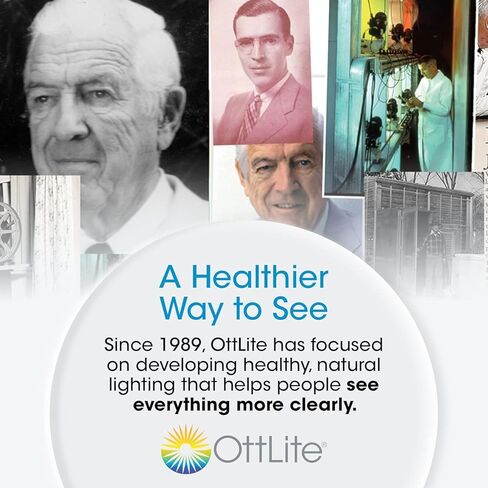 OttLite Dimmable LED Task Lamp - Portable, Adjustable, Desk Light, Great Gift in Saudi Arabia