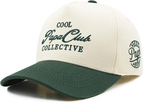 Waldeal Papa Trucker Hat ، قبعات بابا قابلة للتعديل للرجال ، هدايا عيد ميلاد الآباء يوم عيد ميلاد Reball Baseball Cap Styles Black in Saudi Arabia