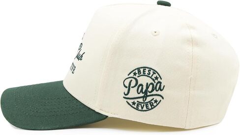 Waldeal Papa Trucker Hat ، قبعات بابا قابلة للتعديل للرجال ، هدايا عيد ميلاد الآباء يوم عيد ميلاد Reball Baseball Cap Styles Black in Saudi Arabia