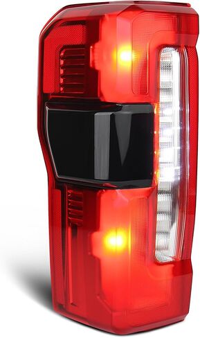 Tail Light Compatible with 2023 2024 2025 Ford F250 F350 Left Driver Side Rear Taillight Assembly w/Blind Spot, Halogen Type,Replace OEM PC3Z13405B FO2800294 in Saudi Arabia