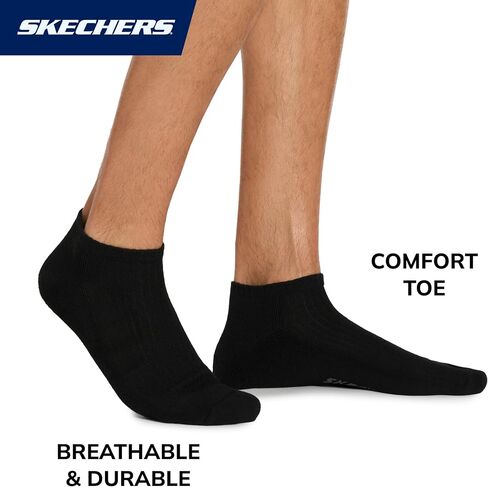 Skechers Men 10 Pack Pack Cushioned Scushioned Low Cut in Saudi Arabia