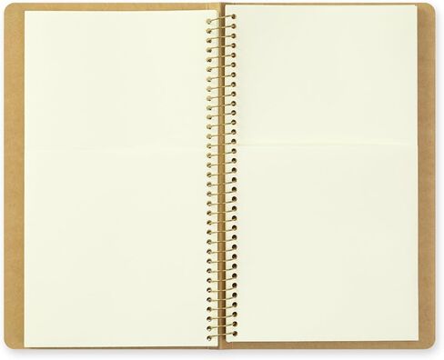 Travelers 15245006 Notebook Spiral Ring, A5 Slim, Unruled, MD White, Polar Bear, 2 Pack in Saudi Arabia