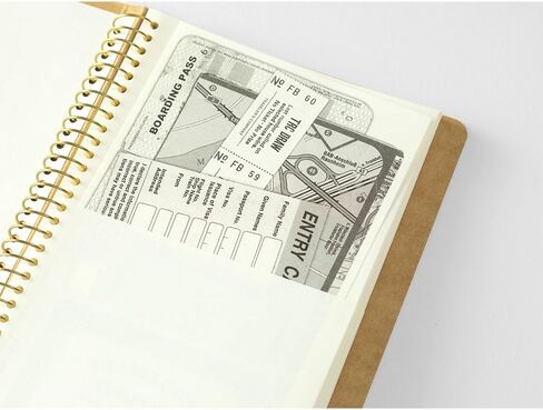 Travelers 15245006 Notebook Spiral Ring, A5 Slim, Unruled, MD White, Polar Bear, 2 Pack in Saudi Arabia