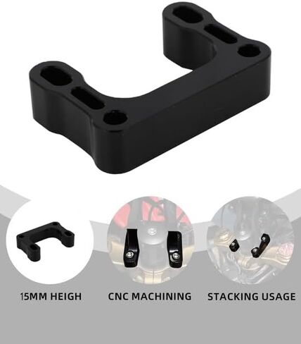 Handlebar Risers for Surron Light Bee,25mm CNC Dirt Bike Riser Handle Bar Lifting Pads for Surron Light Bee S and X/L1E/X160/X260 in Saudi Arabia