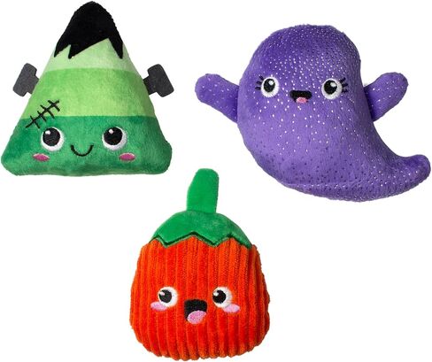 Fringe Studio Small Plush Dog Toy Set, Let's FANG Out, 3 Piece Set, PetShop Collection (662070) in Saudi Arabia