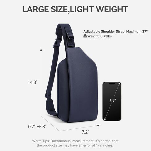 BOSTANTEN Sling Bag for Women Crossbody Bag Travel Cross Body Purse Large Fanny Waist Pack Water-Resistant in Saudi Arabia