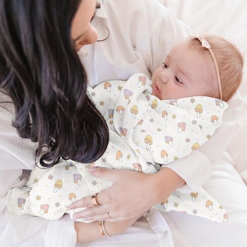 JuJuBe x Studio Oh! Baby Essentials Swaddle Blanket Set - Soft, Comfortable, Neutral Newborn Baby Swaddle Blankets for Baby Shower & Baby Registry - Nursery Essentials - Cherry Cute in Kuwait