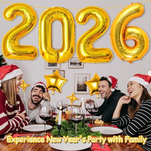 42inch Large 2025 Balloon Numbers, with star balloon for Graduation Party Supplies, Graduation party Decorations, Gold Foil congrat graduation balloons 2025 in Saudi Arabia