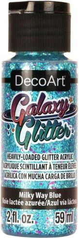 DecoArt Deco Art Galaxy Glitter, 59ml, Silver (Pack of 2) in Saudi Arabia