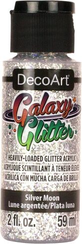 DecoArt Deco Art Galaxy Glitter, 59ml, Silver (Pack of 2) in Saudi Arabia