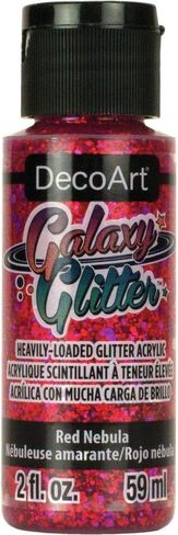 DecoArt Deco Art Galaxy Glitter, 59ml, Silver (Pack of 2) in Saudi Arabia