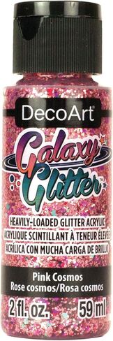 DecoArt Deco Art Galaxy Glitter, 59ml, Silver (Pack of 2) in Saudi Arabia