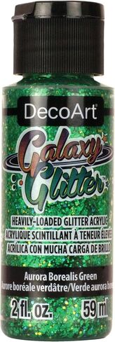 DecoArt Deco Art Galaxy Glitter, 59ml, Silver (Pack of 2) in Saudi Arabia
