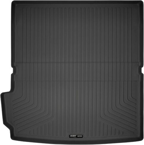 Husky Liners Weatherbeater Floor Hats | يناسب 2018 - 2024 Buick Enclave & Chevrolet Traverse (2024 Limited فقط) مع مقاعد دلو الصف الثاني | الصف الثالث ، 1 -PC أسود - 14261 in Saudi Arabia