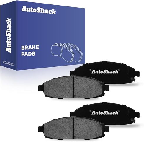 Autoshack Front Ceramic Brake Set Set Set Set Set Set Set Set Set Set Set Set Set Set Set Set Set Set Set Set Set Set Set Bunding لعام 2005 2006 2007 2008 2008 2010 Jeep Grand Cherokee 2006-2010 Commander 3.0L 3.7L 4.7L 5.7L V6 V8 4WD AWD RWD SCD1080 in Saudi Arabia