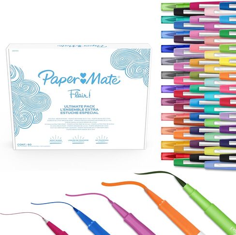 Paper Mate Mate Inkjoy Gel Altimate Pack ، أقلامًا قابلة للسحب ، تتميز بأقلام كلاسيكية ومشرقة! in Saudi Arabia
