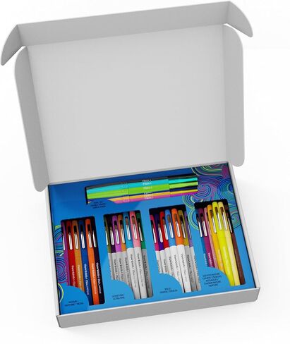 Paper Mate Mate Inkjoy Gel Altimate Pack ، أقلامًا قابلة للسحب ، تتميز بأقلام كلاسيكية ومشرقة! in Saudi Arabia