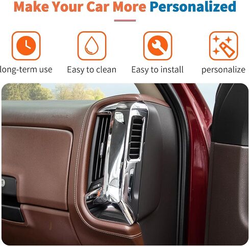 JECAR 6PCS CORBON CORBON CORPHING COVER TRIM INVILIORIS INSTRO in Kuwait