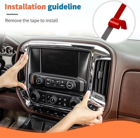 JECAR 6PCS CORBON CORBON CORPHING COVER TRIM INVILIORIS INSTRO in Kuwait
